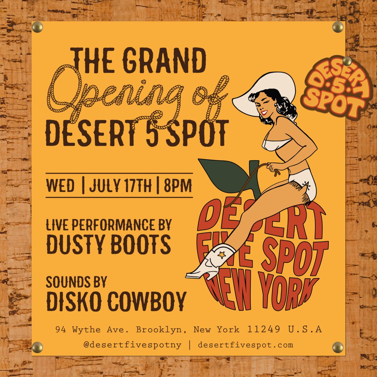 Desert 5 Spot
