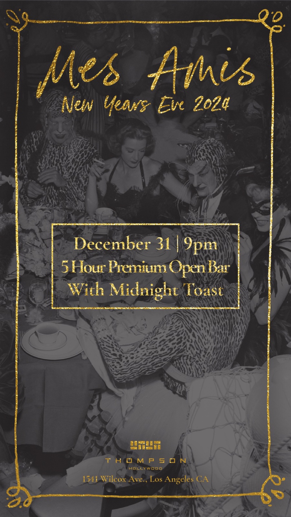 Mes Amis New Year's Eve story