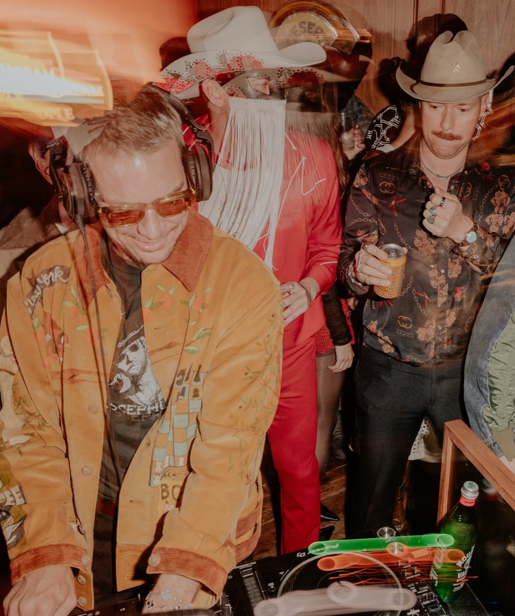 Diplo and Orville Peck at Desert 5 Spot