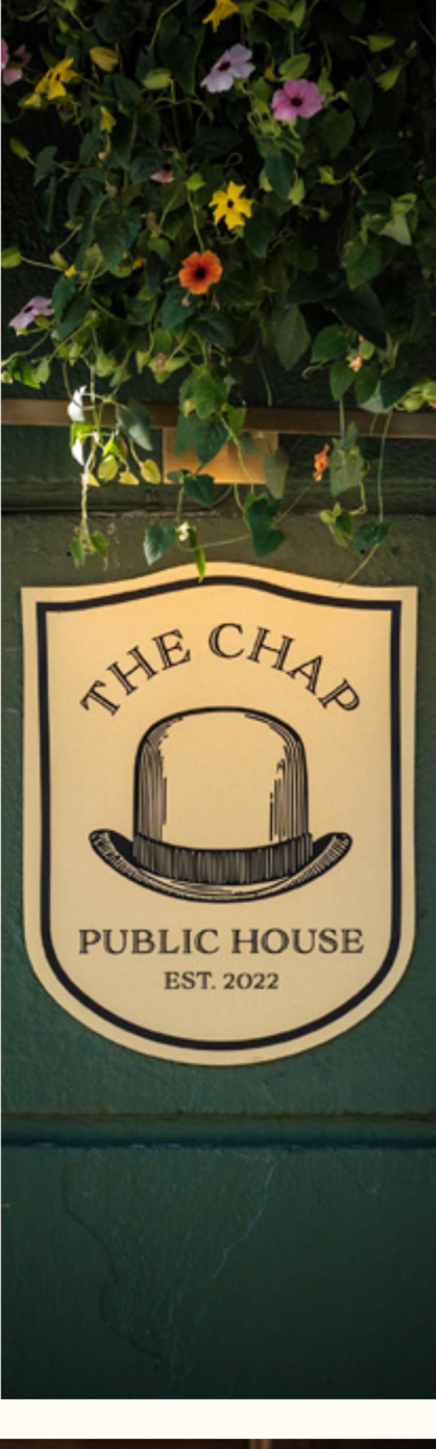 The Chap exterior signage