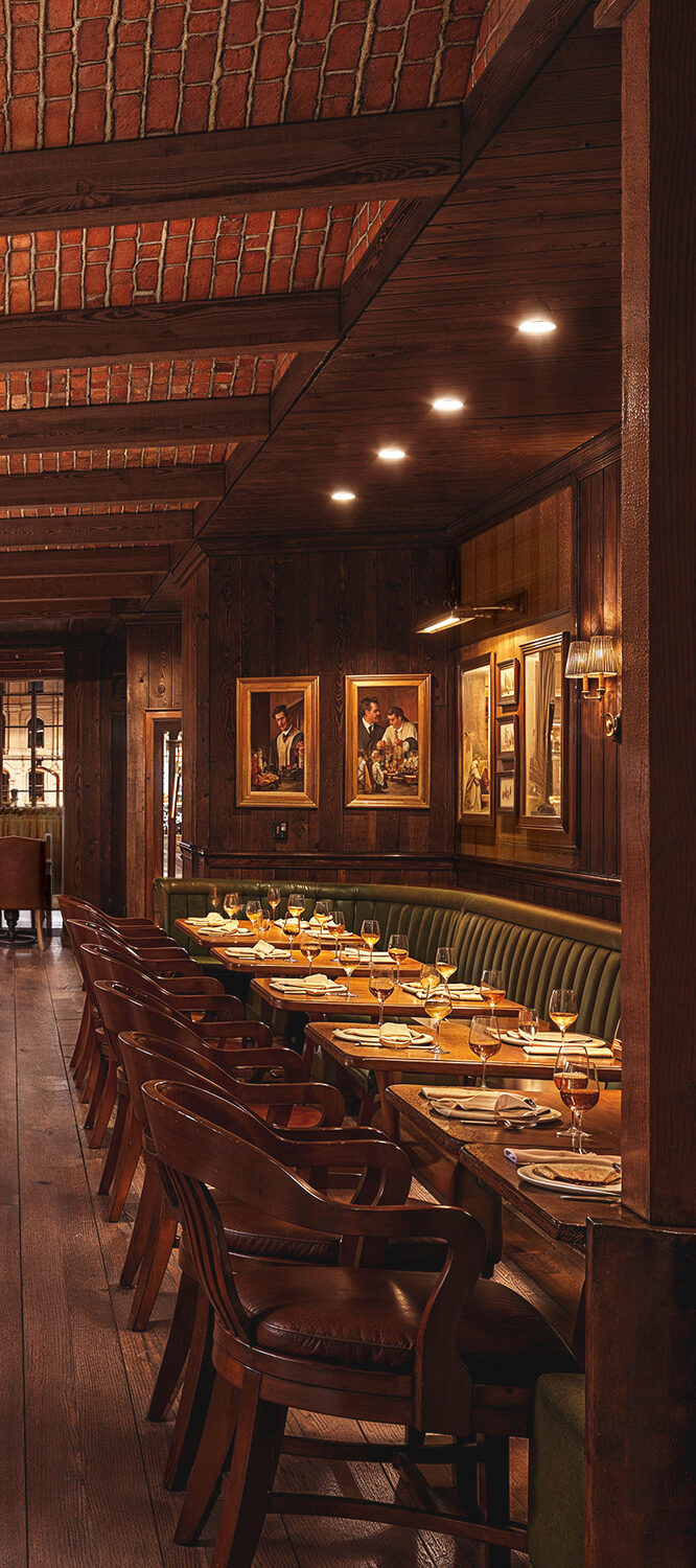 The Oak Room dining hall