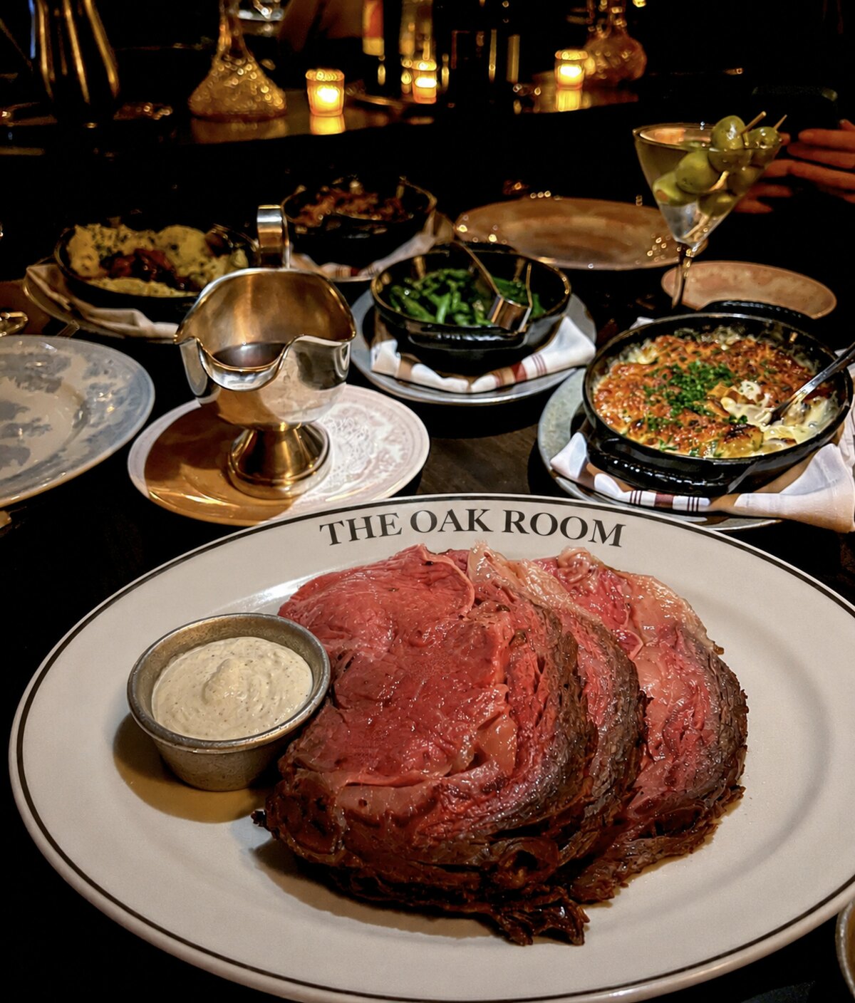 The Oak Room hero plate